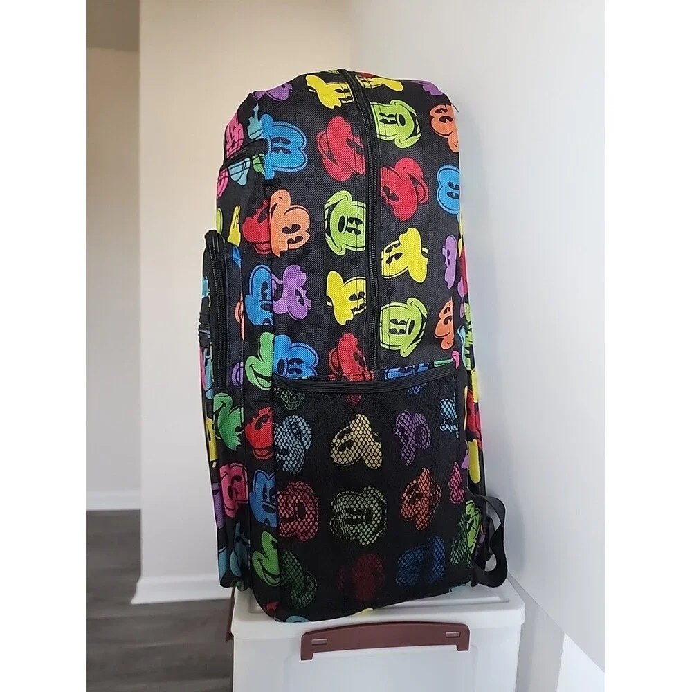 Disneyland Resort Park EXCLUSIVE BACKPACK Rainbow MICKEY MOUSE FACE